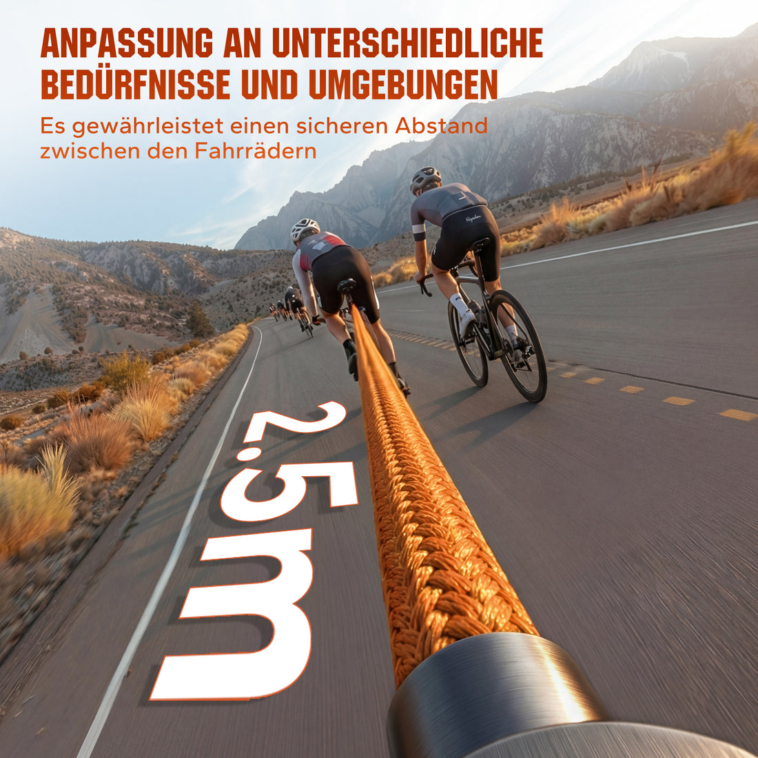ragbares Fahrrad Abschleppseil Kinder, Elastisches 2.5M Fahrrad Traktionsseil, Eltern Kind Zugseil Abschleppseil für Kinder MTB Fahrrad Zubehör - Universell Passend
